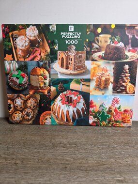 Christmas Bakes - 1000 Piece Jigsaw Puzzle by Talking Tables